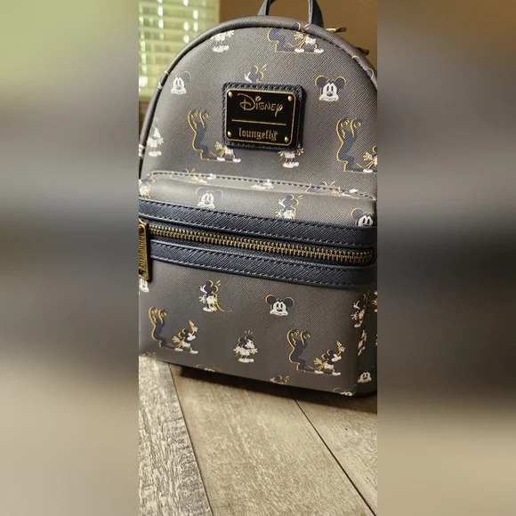 Collectors Rare Loungefly Mickey Mouse Spooky Backpack Kick off spooky season with a treat! The new Mickey Mouse  main image 2
